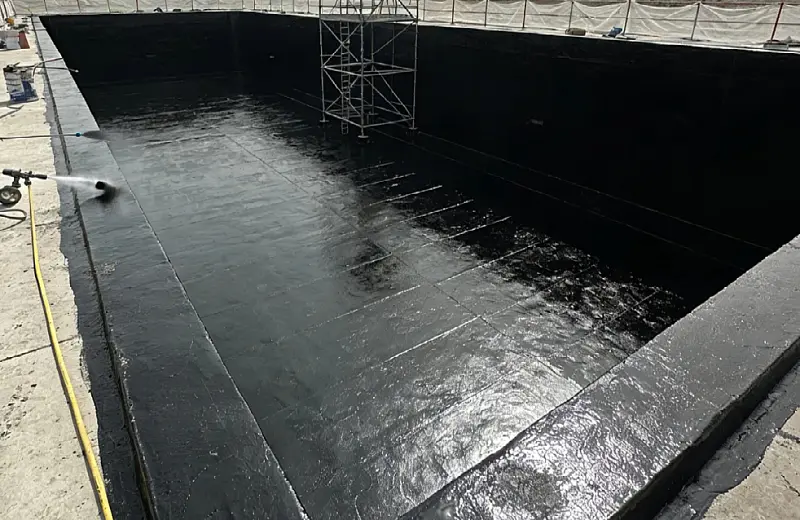 巴锶氟N595酸碱池化工池防腐